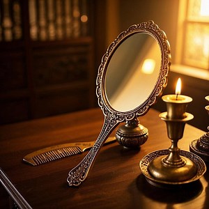 [Hot Item] Exquisite Antique Mirror for Bathroom Showcase and Shower Room