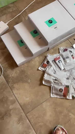 Packing up tiered tray bundles, craft boxes, mystery bundles and so much more! #craftymom #craftymomma #craftboxes #momlife | Home & Harmony by Brittany Marie