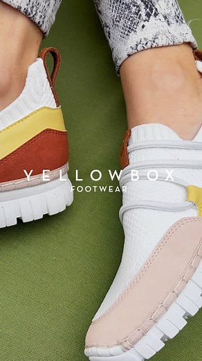 Spring forward in the JUNIOR slip-on sneakers. #yellowbox #yellowboxshoes | Yellow Box