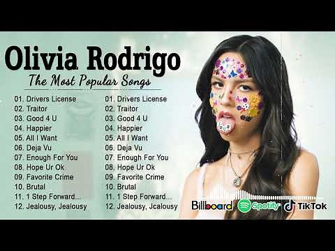 OLIVIA RODRIGO - Best Song's Of Olivia Rodrigo Non Stop Playlist