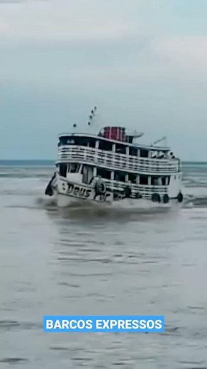 BARCO VELOZ #barco #expresso #viagem #bomjesus #amazonas #pará #navio #video #viral