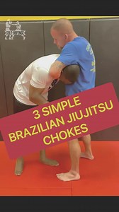 3 simple BJJ chokes #bjj #brazilianjiujitsu #jiujitsu #jujitsu #submission #mma #selfsefense #timstout #martialarts | Master Tim Self-Defense