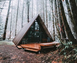 169K views · 3.5K reactions | amzing house a-frame in the forest - comfortable . | Amber Felicity | Facebook