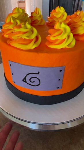 Not bad for a person who doesn’t decorate cakes full time… Naruto Cake for my niece!🧡🖤🔥. #cakes #cake #birthdaycake #birthdaycakes #naruto #narutocake #narutocakes #cakesofinstagram #sweetsrpoppin #fxbg #fxbgva #buttercream #buttercreamcake #fondant #fondantcake #cakecakecake #cakedesign #cakeart #cakelove #chocolate #chocolatecake | Sweets R Poppin’