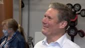 Sir Keir Starmer visits Hull boxing club;
