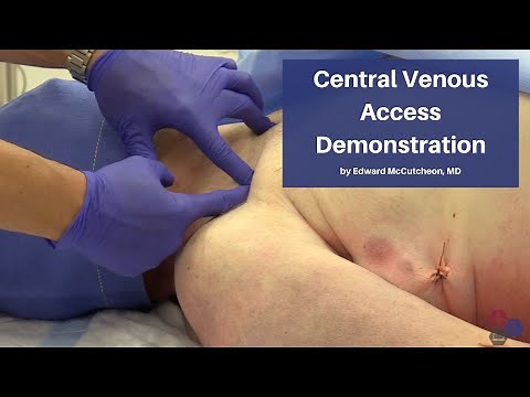 Central Venous Access Demonstration | The Cadaver-Based EM Procedures Course