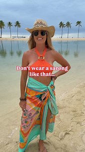 160 reactions · 6 comments | This one shoulder sarong DIY dress ? YES or NO ? Say SARONG and I’ll immediately send you all the info  #sarong #resortfashion #beachwear | Blonde Beach Vibes | Facebook