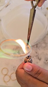 444K views · 9.6K reactions | Each bangle is carefully handmade, one by one, using 14k gold-filled wire. I made eight pieces, shaped and finished individually with intention and care ✨️ These are not mass-produced...they’re slow, thoughtful work, made for those who value craftsmanship  Starting at $185 BZD each. #1990s #kajexpressions #bangles #belize #handmadejewelry | Kaj Expressions | Facebook