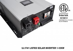 [Hot Item] Pure Sine Wave Hybrid Charger Solar Inverter LED/LCD Display Inverter