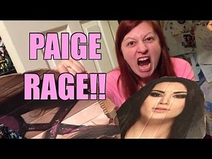 Wife DESTROYS WWE Diva PAIGE Lifesize Standee!!