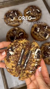 5.1K views · 36 reactions | OREO stuffed chocolate chip cookie so...