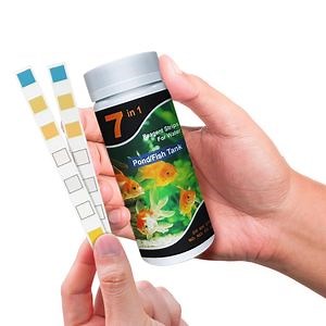 [Hot Item] Df012 Aquarium Test Strips for Water Pond Fish Tank 7 in 1