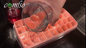 Ice Cube Tray With Lid and Bin - Mothers Day Gifts, Food-grade Silicone Ice Trays for Freezer, 36 Ice Cube Molds Scoop - Flexible & Easy Release Ice Box Container, BPA Free for Whiskey, Cocktail,