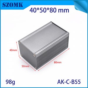 [Hot Item] Dongguan Factory Silver Anodized Extruded Aluminium Enclosure