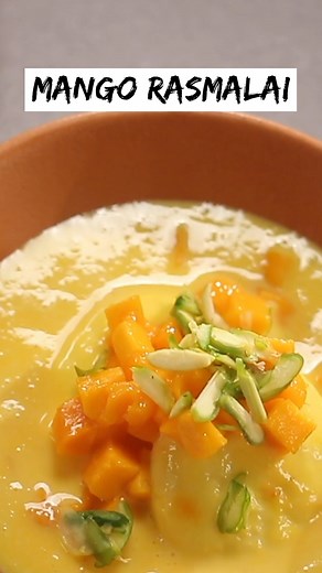 111K views · 596 reactions | Mango Rasmalai, deliciousness enhanced with mango! #MangoRasmalai #MangoRasmalaiRecipe #Mango #SummerRecipe #IndianSweets #FruitDessert #SummerDessert #SanjeevKapoorRecipe #SanjeevKapoorKhazana | Sanjeev Kapoor | Facebook