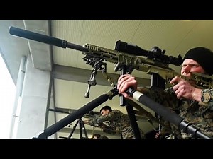 USMC MK13 .300 Caliber LONG RANGE SNIPER RIFLE At Pre-Sniper Course | Camp Hansen, Japan (2021)