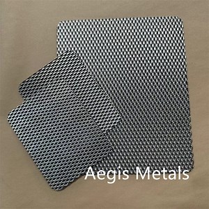 [Hot Item] Anode Metal Expanded Mesh Electrode Titanium Diamond Mesh Sheet