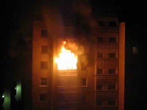 Gaisras Kaune Šilainiuose 2012 03 25