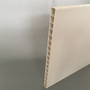 [Hot Item] White Fireproof Hollow Plastic Panels PVC Foam Sheet