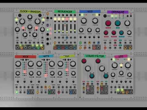 Singular Anomalies - Techno Modular with Mutable Instruments (VCV Rack)