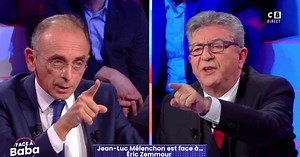 "À la niche !" : Jean-Luc Mélenchon dérape pendant son débat avec Eric Zemmour