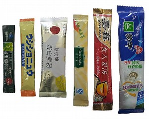 [Hot Item] Vffs Stick Pouch Food Packaging Packing Machine for Milk/Probiotic/Protein Powder Milk Tea and Ginger Granule with Macwell MW-429c