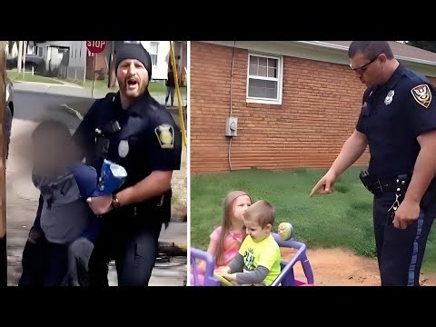 OFFICER Approaches 2 Girls, Unaware Mom Is Recording Him