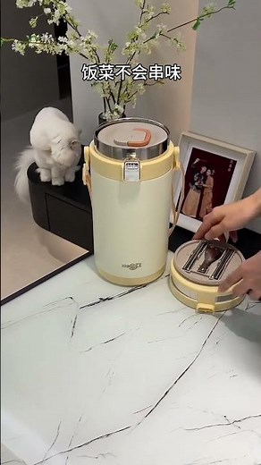 "Hot Meal Anywhere! 3-Layer Thermal Lunch Box Review"