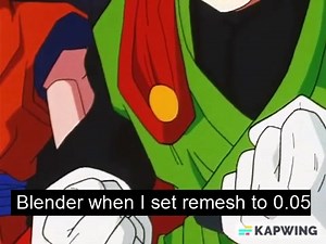 Blender meme on Reels