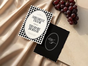 Mediterranean Wedding Invitation, Old Money Vintage: Editable Canva Template (digital Download, S8) - Etsy Canada