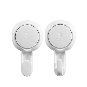 [Hot Item] Super Vacuum Suction Plastic Hooks Strong Suction Cup for Shower Bathroom Hook&Rails Wall Hook