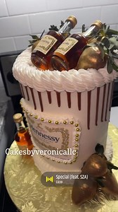 2.4K views · 256 reactions | Vanilla cake infused with Hennessy  | Cakes By Veronica | Facebook