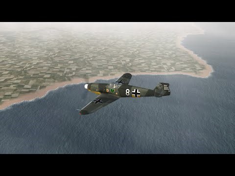 Bf109-F Attacking Briatin airfield in Battle of Britain Gunship Sequel WW2 ( Android/ iOS )