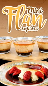 Mini flan express🍮🍮😍 | Cocina Fenomenal