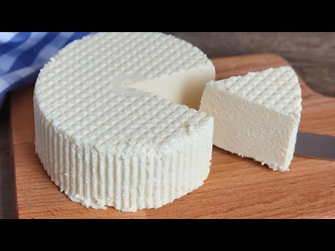 Cómo hacer QUESO FRESCO con 3 ingredientes que tienes en casa