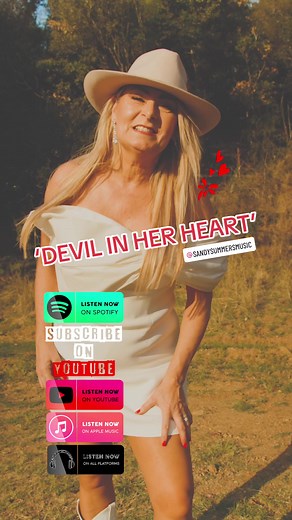 #devilinherheartmusicvideo #newmusicvideo #outlawcountrymusic #outlawcountrymusicvideo #sandysummersmusic #sandysummers #spotify #youtubemusic #applemusic #top30countrysongs #theyreplayingmysong #highrotation #newcountrymusic #australiansingersongwriter #sandysummersmusic #sandysummers #newrelease2023 #newrelease #outlawcountry #outlawstyle #blacklistproductions #blacklistproductionsmusicvideos