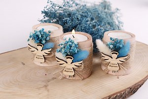 Handmade Baptism Candle Favors for Guests in Bulk, Christening Bulk Favors, 1st Birthday Favors, First Communion Favor, Baby Shower Favors - Etsy Canada