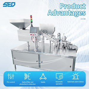 [Hot Item] Automatic Vitamin C Effervescent Tablet Bottle Tube Filling Packaging Machine