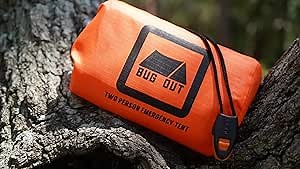 Bug Out Emergency Survival Tent - Bivy - Shelter - Emergency Shelter - Bug Out Bag Tent - 2 Person Survival Tent