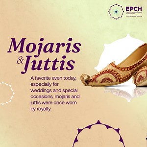 From traditional craftsmanship to contemporary designs, Indian artisans are keeping the flames of their craft alive through the multitudes of footwear styles we see today. Follow us to know the evolution of other hand-made artifacts. #epchindia #epch #traditionaltomodernart #handicrafts | EPCH | Facebook