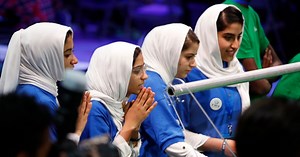 Afghan Chief Executive Welcomes Home All-girl Robotics Team