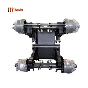 [Hot Item] Semi-Trailer Parts, Trailer Axle, Bogie, Factory Direct Heavy Semi-Trailer Single Point Suspension