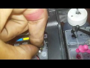 Epson tx125 reset de cartuchos