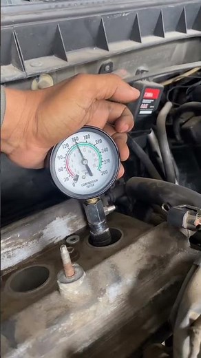 How to test engine compression!#auto