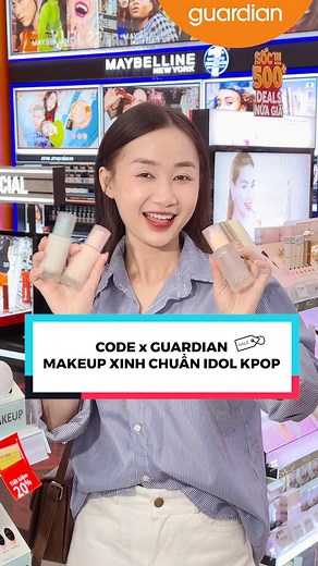46 reactions | Muốn make-up xinh như IDOL KPOP? Đến Guardian tậu...