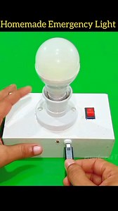 Homemade Emergency Light || #reels #reelsindia #viralreelsfb #EmergencyLights #2024trends #experimenttripura #reelsfbviral #lithiumbattery #ideas #light #electronics SR Electric | experiment tripura