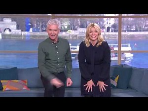 Holly's Skirt is Misbehaving | This Morning