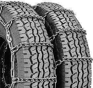 Security Chain Company QG4229CAM Quik Grip Type CAM-DT Light Truck Dual and Triple Tire Traction Chain - Set of 2