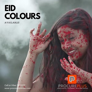 Visit our store to buy Eid Colors! #eidcolours #EidCelebration #procureplus #procureplusmv #maldives | Procure Plus
