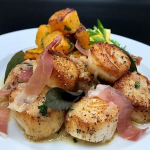 Sea Scallop Saltimbocca